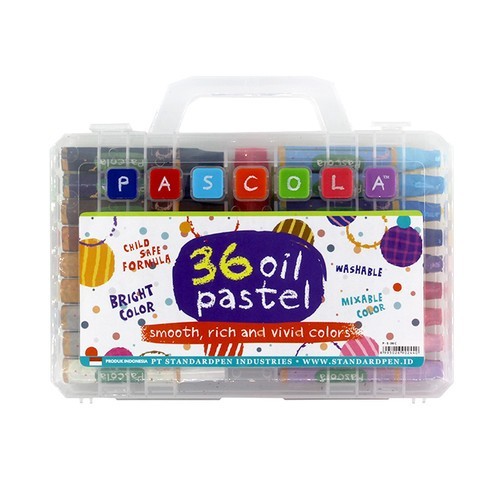 

CRAYON / OIL PASTEL PASCOLA ISI 36 WARNA MURAH