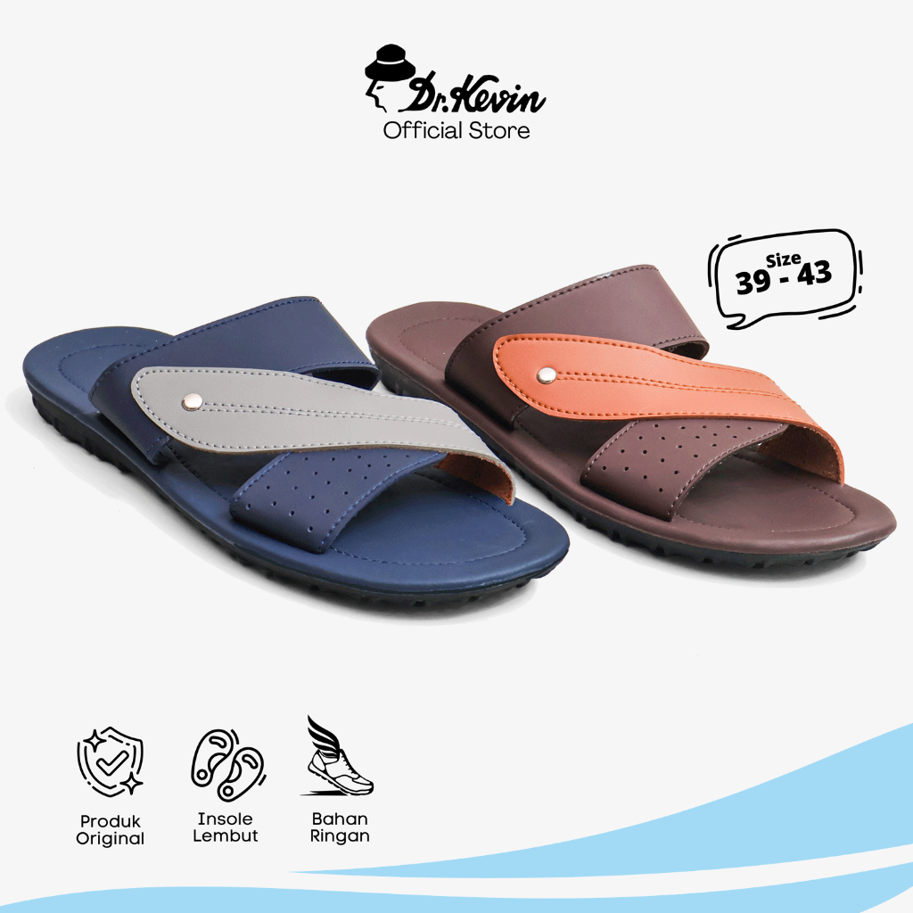 Dr. Kevin Sandal Selop Pria Men Sandals 871-545
