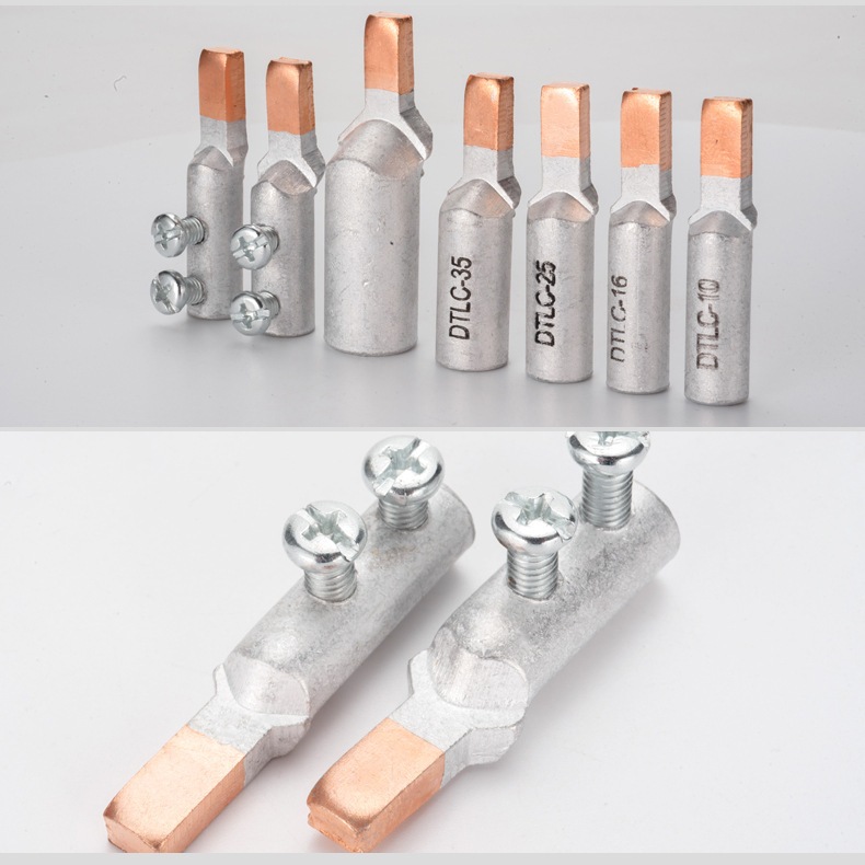 10PCS Skun Tusuk Pin Gepeng DTLC-25 Sekun Kabel Terminal Wire Cable Connector Non Insulated