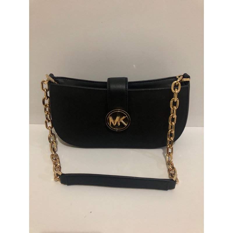 [PRELOVED] TAS MICHAEL KORS MK BAG IN BLACK