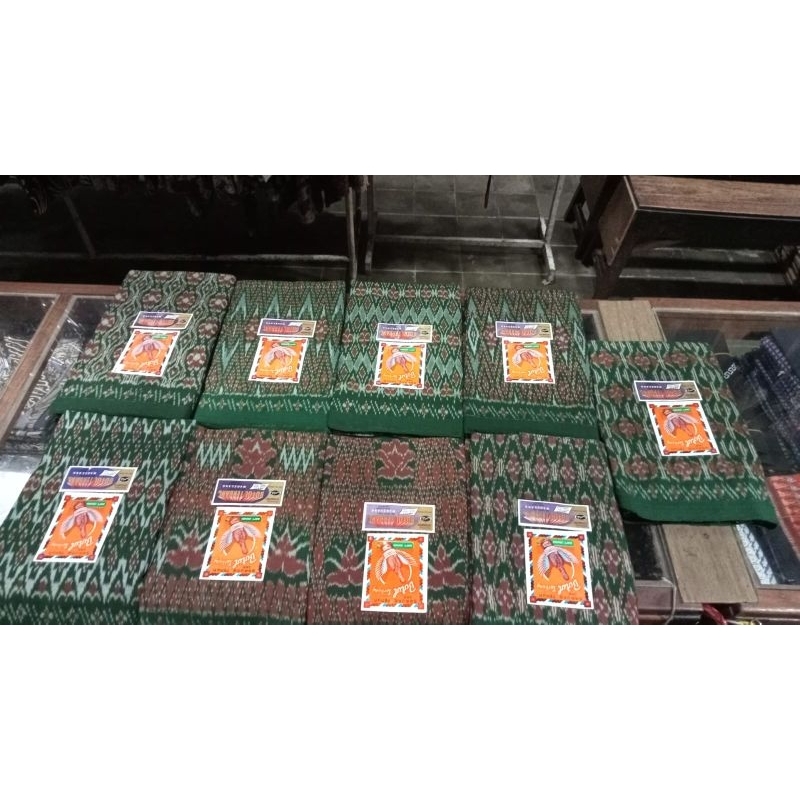 SARUNG GOYOR BOTOL TERBANG ASLI KHUSUS WARNA HIJAU