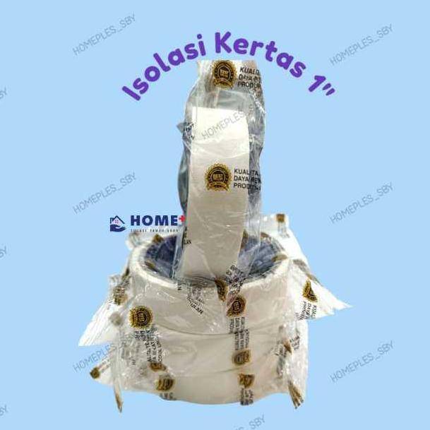 

Isolasi Kertas Harachi 1 Inch - Maskin tape Lakban Harachi