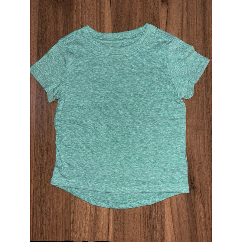 Kaos anak merk CAT & JACK polos hijau