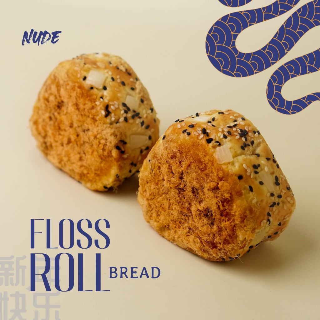 

Chicken Floss Roll *Whole Wheat, Low Cal, Very Less Sugar