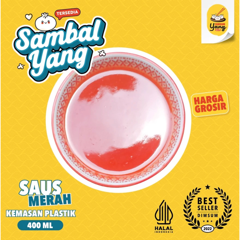 

SAMBAL - EXTRA Sambal Dimsum Yang Premium 400ml - RESELLER