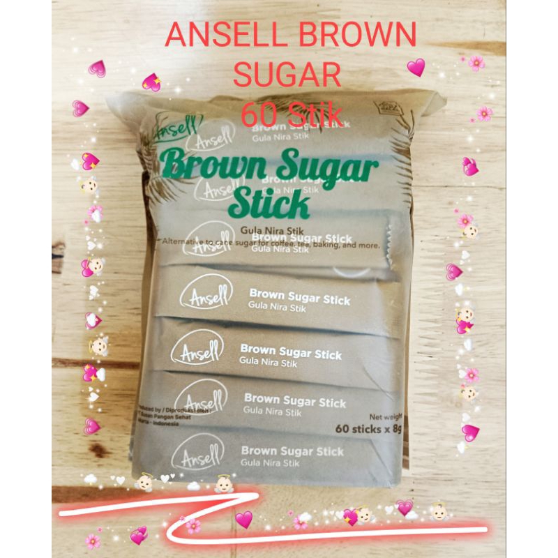 

ANSELL BROWN SUGAR 60 STIK DAN 5O STIK /GULA MERAH STIK