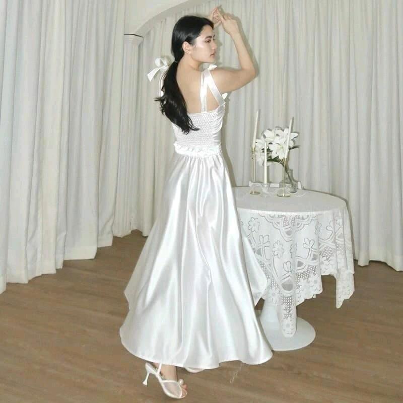 STL CYLEN sabrina pesta midi//STL tali//STL korea style kekinian