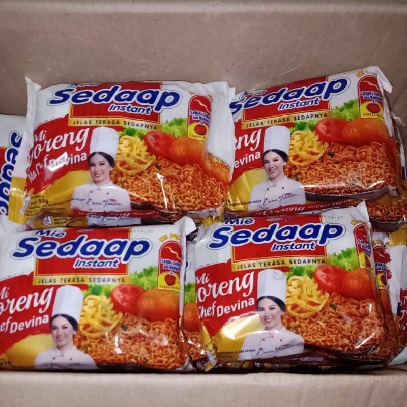 

Mie sedap goreng ala chef devina