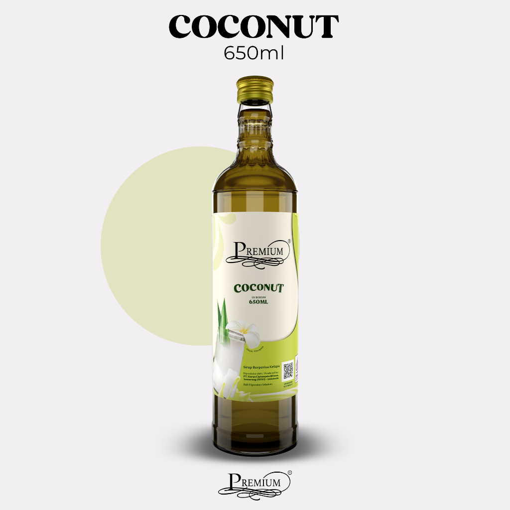 

Premium Syrup - Coconut 650ml (Minuman Sirup untuk HORECA)