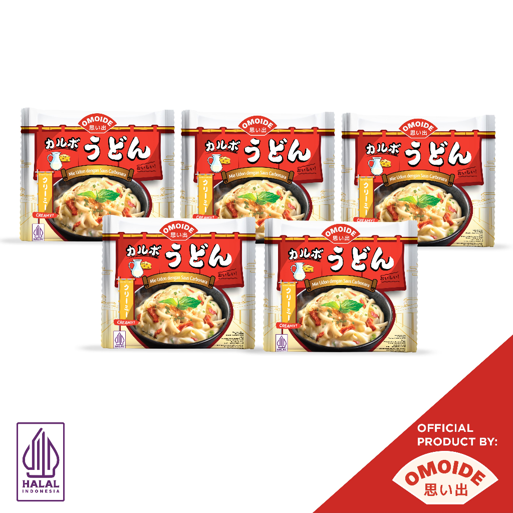 

Omoide Paket Isi 5 - Carbonara Udon 260 gr