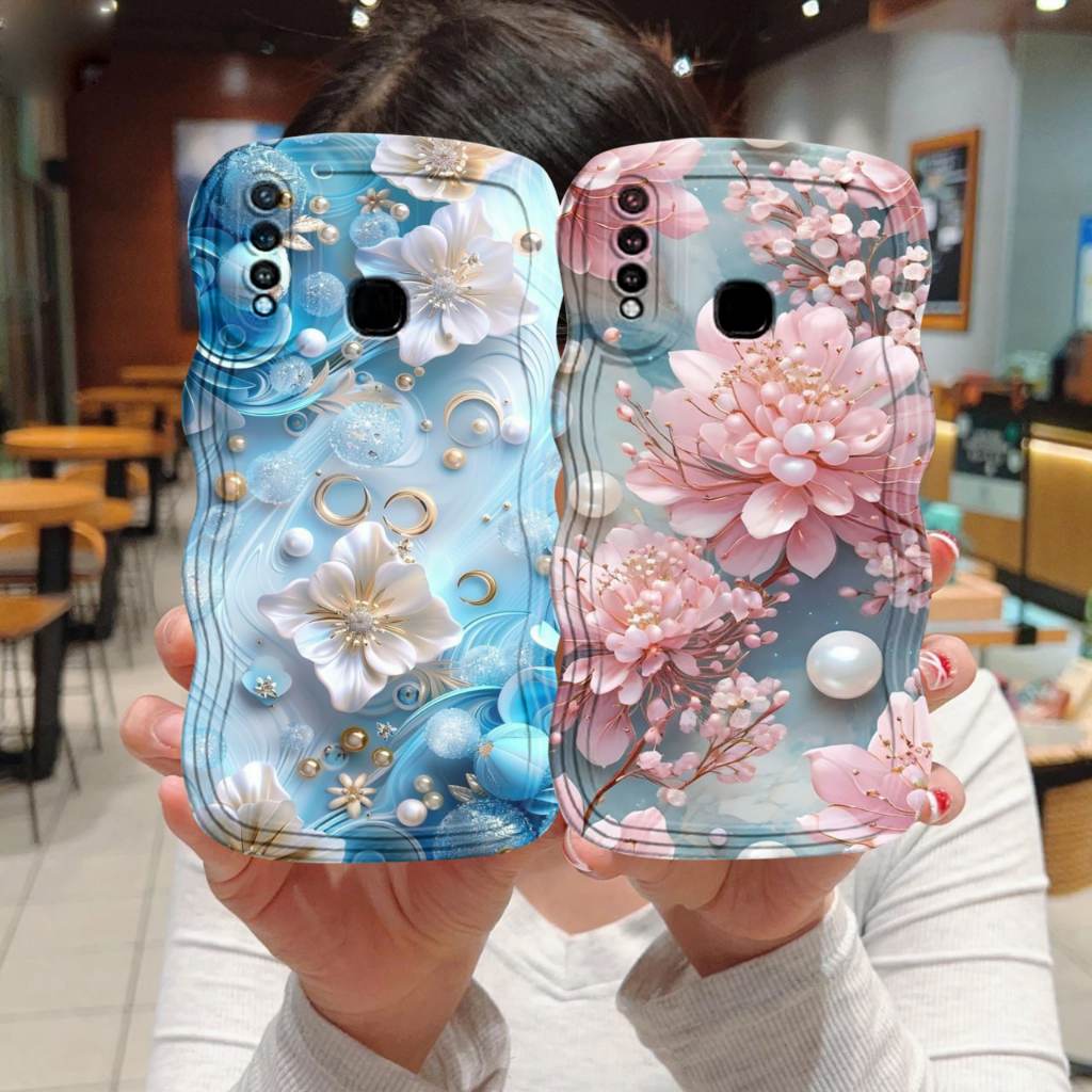 Case gelombang oppo a18 a38 a57 a58 a98 a78 a12 a16 a17 a15 a54 a55 a16k a17k a31 a52 a31 (RJ3667)