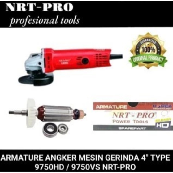 Armature / angker gerinda type 9750HD / 9750VS NRT-PRO original part
