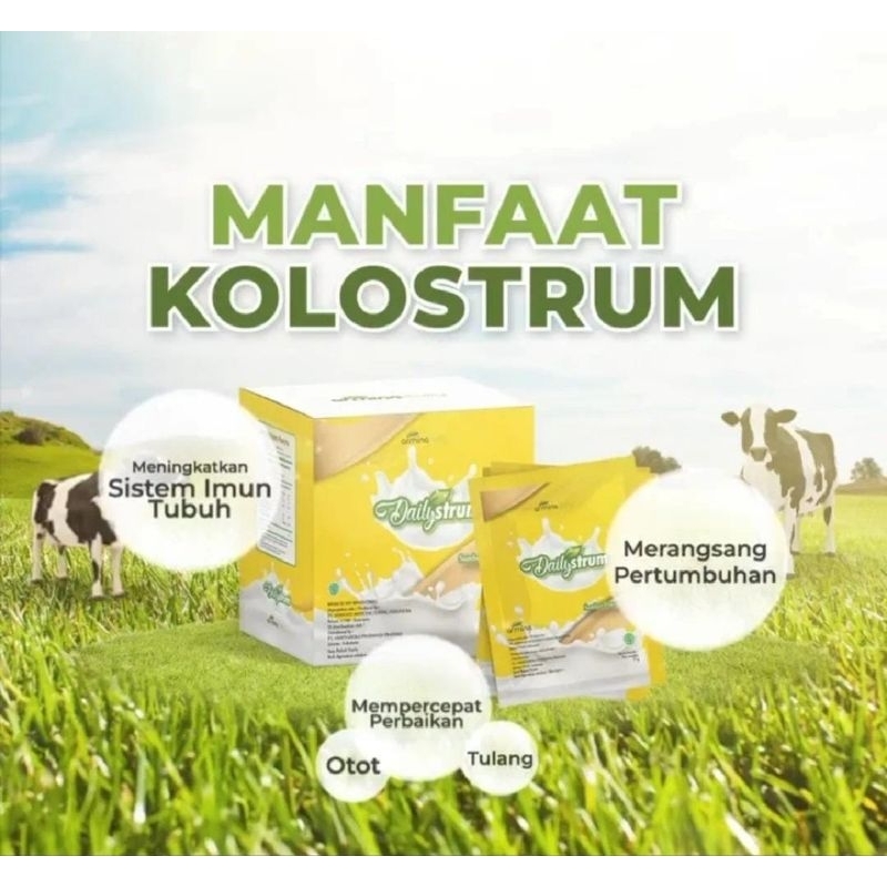SUSU DAILYSTRUM SUSU KOLOSTRUM SUSU KESEHATAN BANYAK MANFAAT