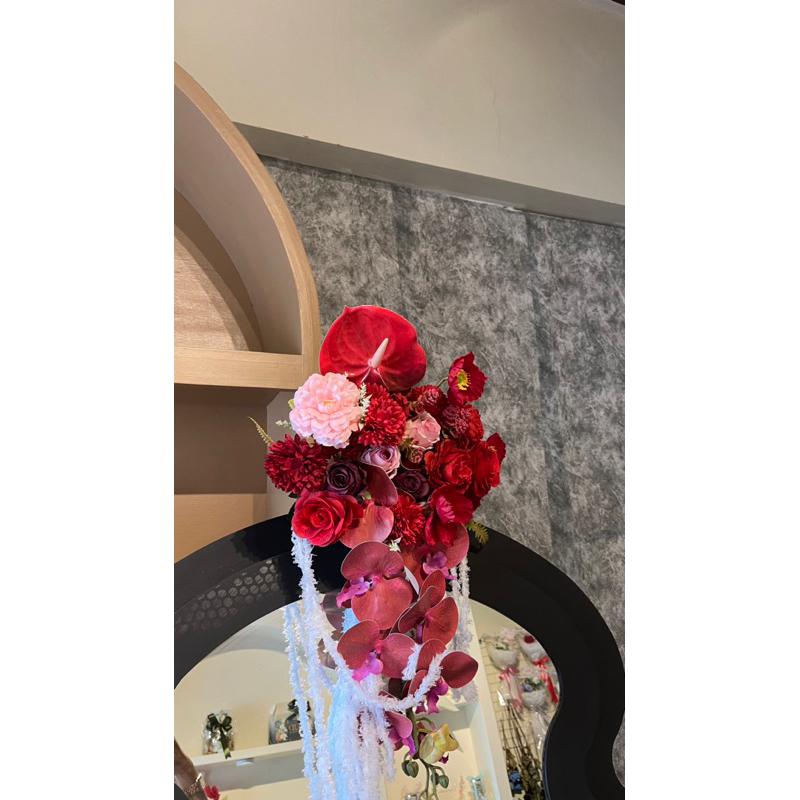 buket wedding anggrek