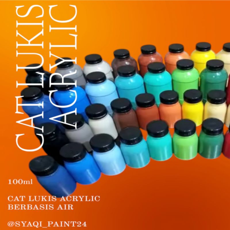 

Cat Lukis Acrylic Berbasis Air 100ml