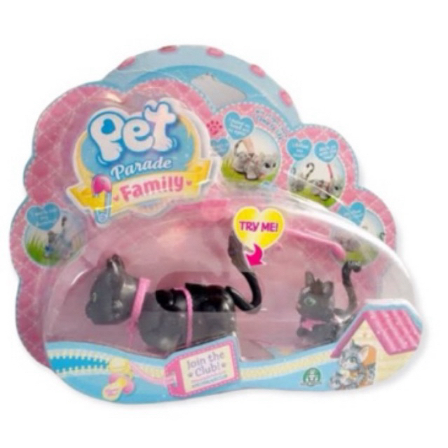 Pet Parade Cat Family Joystick Moving | Kucing