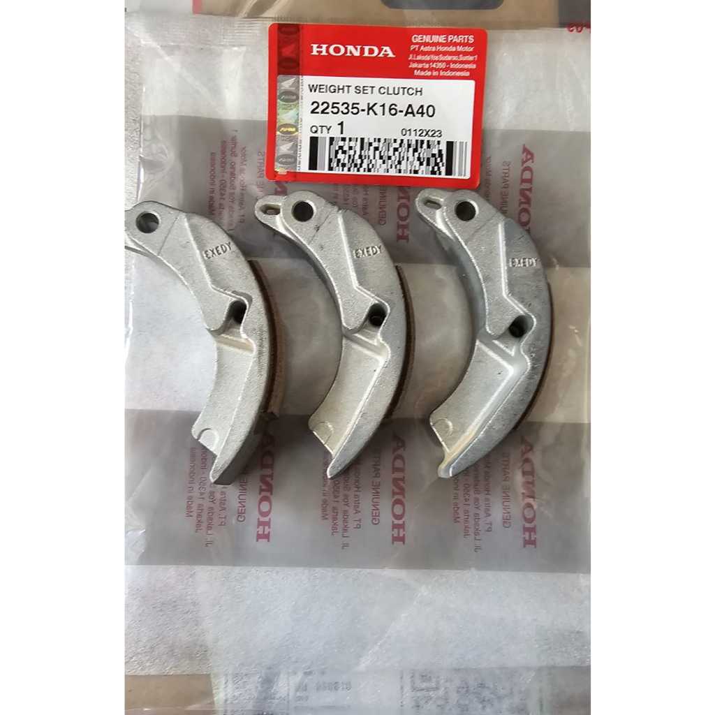 Baru Kampas Ganda Scoopy Fi Esp Beat New Scoopy Ring 12 K16 Original Ahm