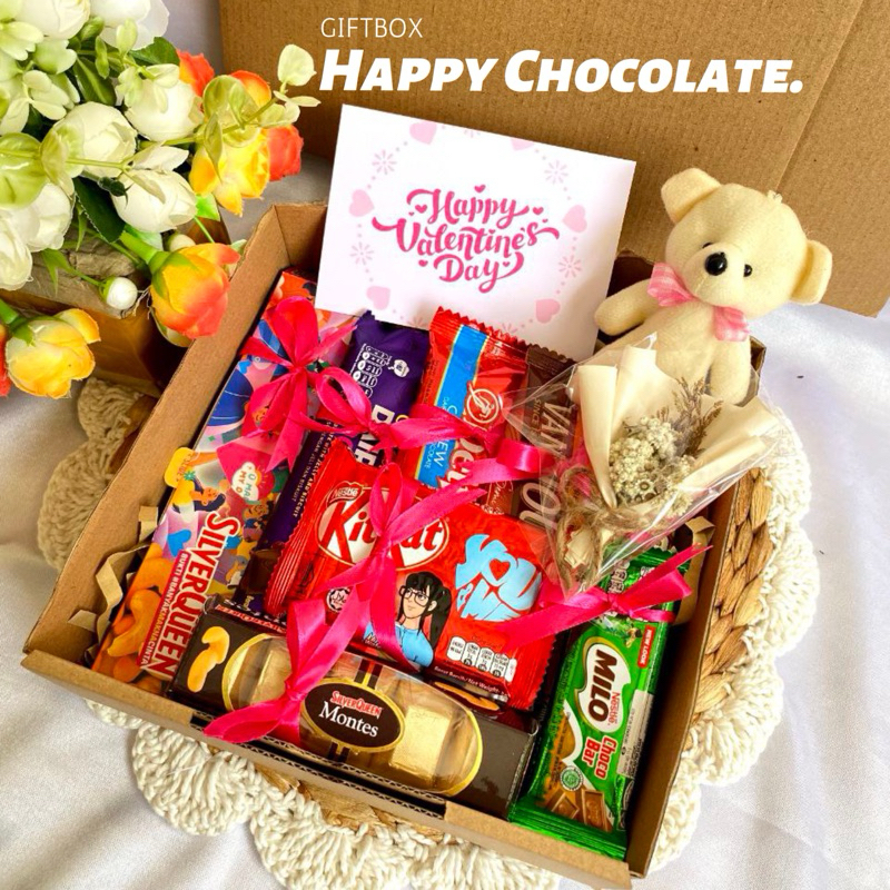 

HAMPERS COKELAT KADO IMLEK KADO VALENTINE HAPPY CHOCO MIX SNACKBOX GIFTBOX KADO ULANG TAHUN KADO WISUDA KADO ANNIVERSARY