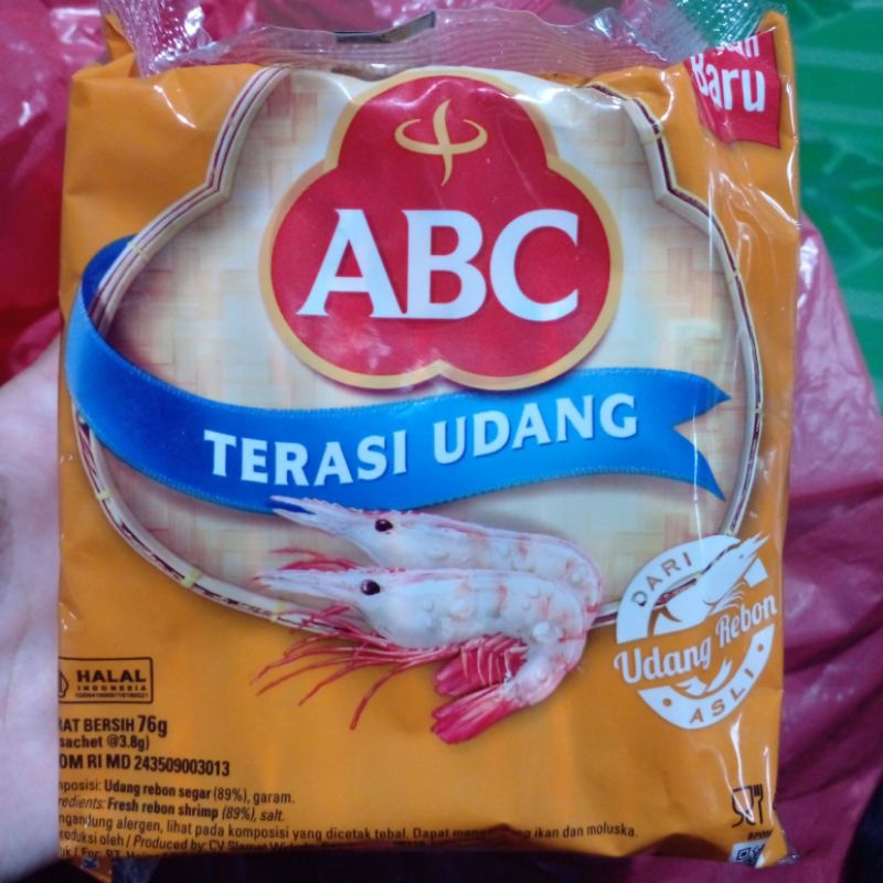 

terasi udang ABC saset