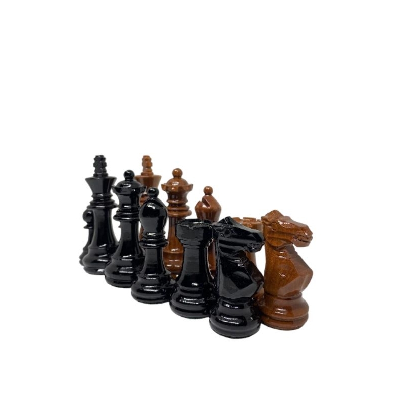 Bidak Buah Catur Kayu Sawo MENTERI 2 Standar Internasional