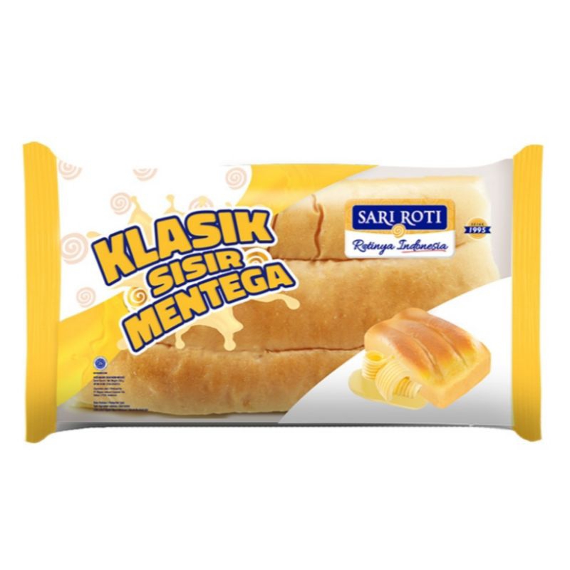 

Sari Roti Sisir Mentega 155gr