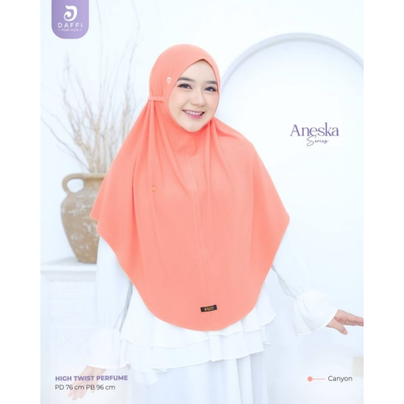 Hijab Instant Jumbo Aneska by Daffi Hijab