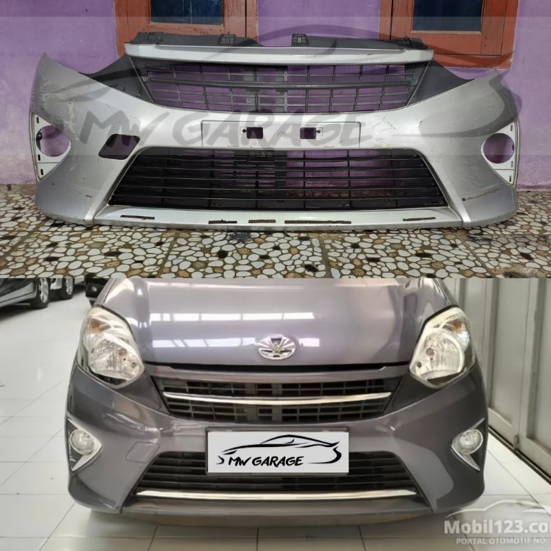 Bemper bumper depan Agya 2014 2015 2016