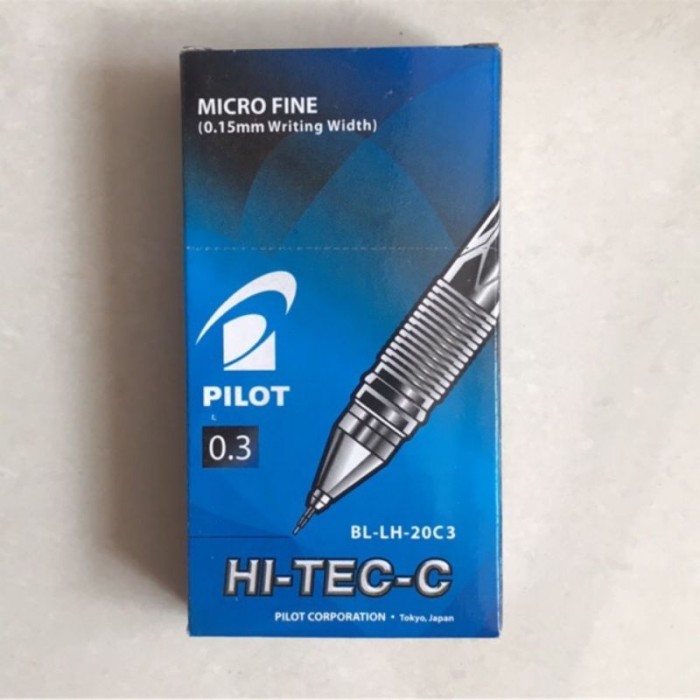 

Bolpen/Ballpoint/Pulpen/Ballpen Pilot Hi-Tech 0.3 Hitam