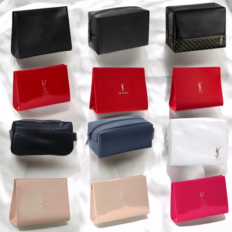 YSL Pouch Kosmetik - Tempat Makeup original gift kosmetik