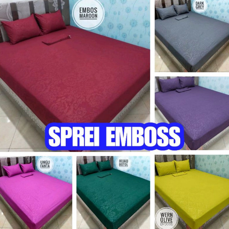 Order SPREI EMBOS Sprei Polos Sprei EMBOS