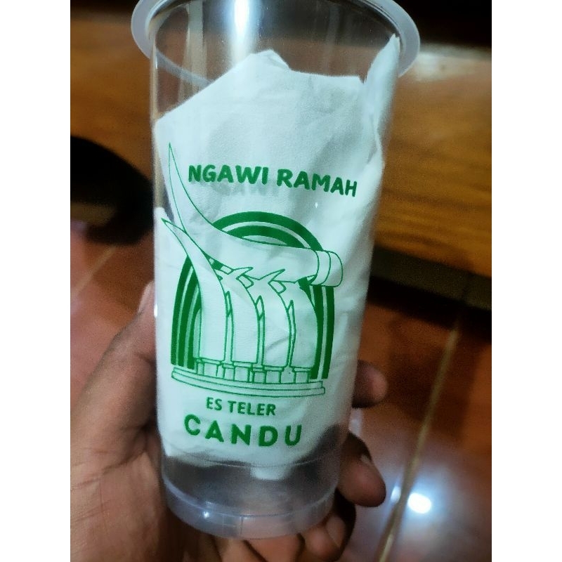 sablon cup 22 oz merak 8gr