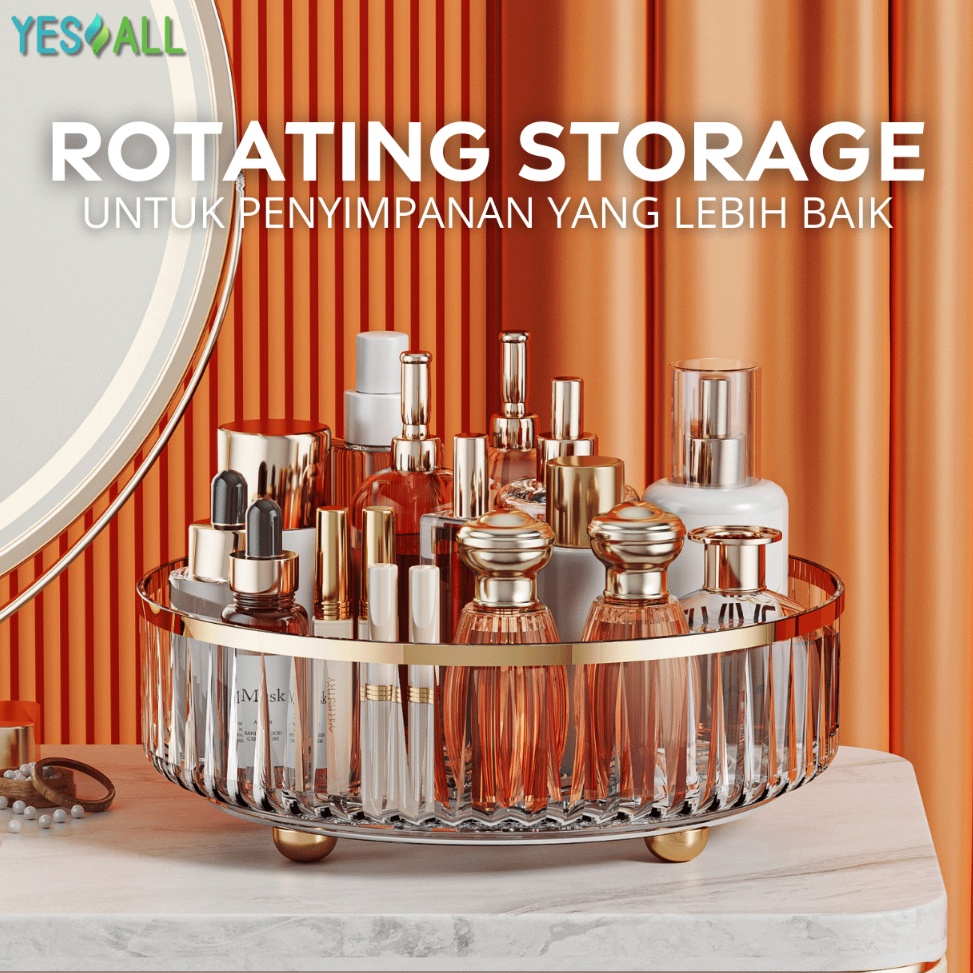 Harga TERMURAAH YESALL Rak Kosmetik Aesthetic Tempat Make Up Aesthetic Tray Aesthetic Rak Skincare A