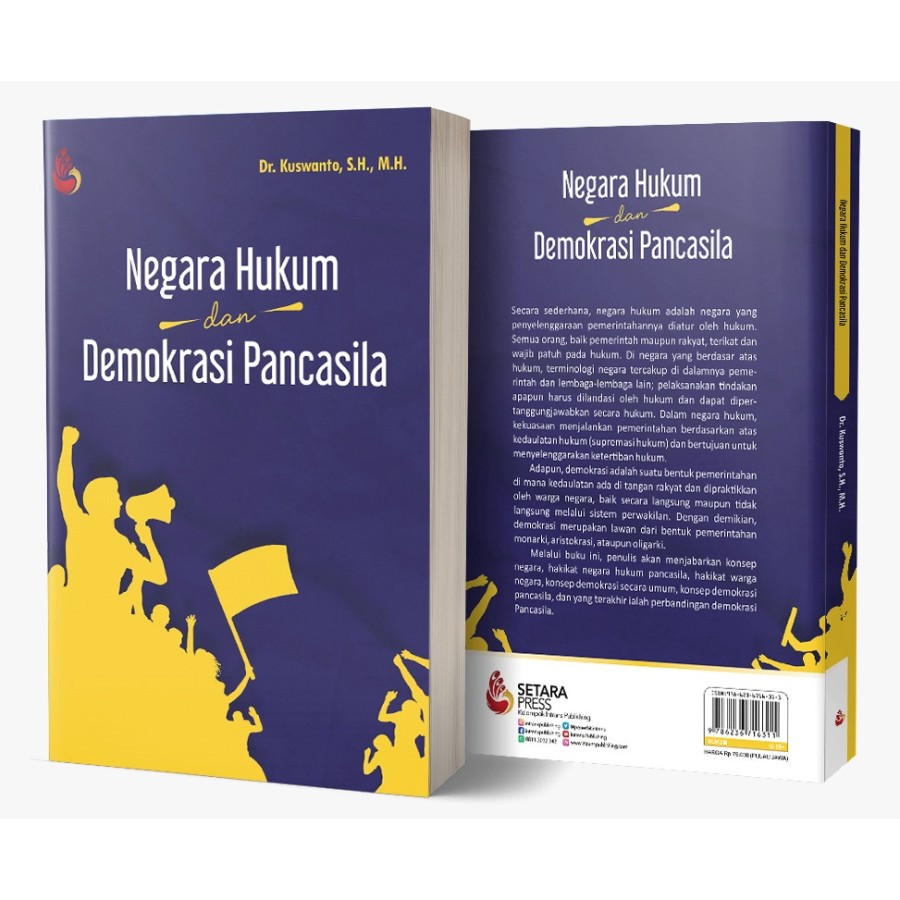 Buku Negara Hukum dan Demokrasi Pancasila - Kuswanto [ORIGINAL]