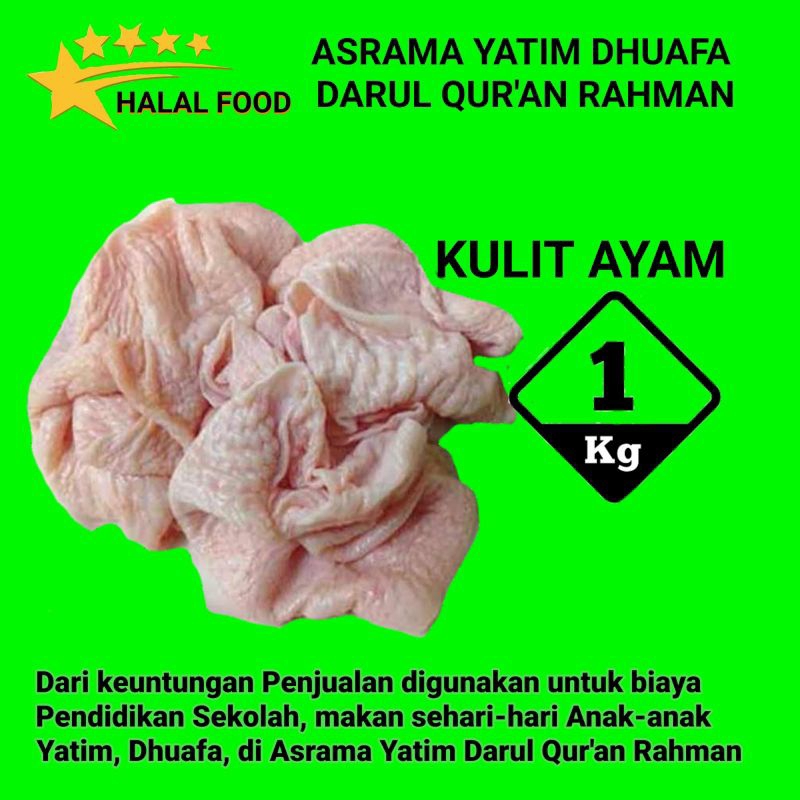 

Kulit Ayam Super 1 Kg, Segar