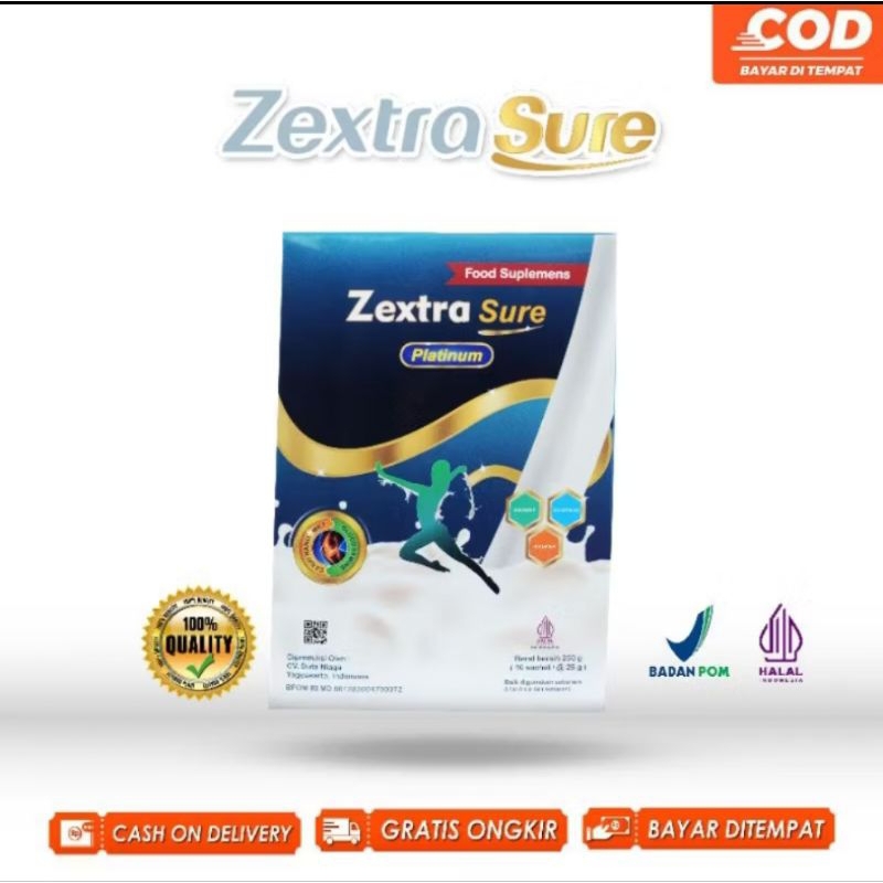 

Susu Zextra Sure Platinum Lindungi Tulang dan Sendi, Atasi Nyeri Osteoartritis Osteoporosis, Susu Penggemuk Nafsu Badan, Susu Peninggi Badan Semua Usia Tua Muda Pria Wanita Asli Original