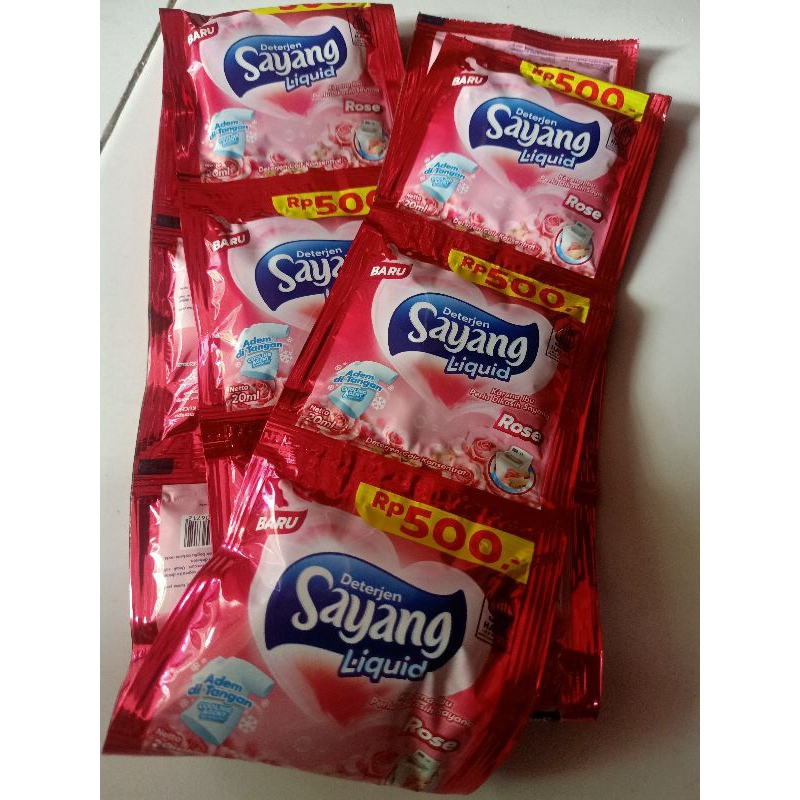 sayang cair 500an 12 sachet
