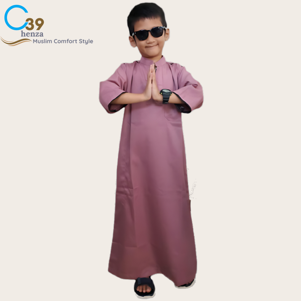 Promo Terbaru Jubah Anak Laki Laki 2-11 Tahun Henza Gamis Anak Laki Thobe Anak Jubah Anak Toyobo