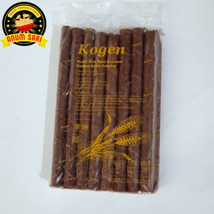 

Wafer Stik Rasa Karamel Khong Guan 112 Gram / Astor Kogen - Anum Sari