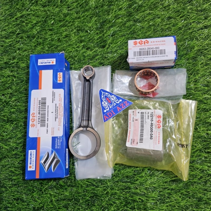 stang piston bearing pen seher set rod connecting skywave spin hayate skydrive original SGP 12161-46
