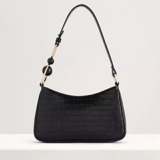 Shoulder Bag ZAR4 Croco/Tas Wanita 2Tali #8909