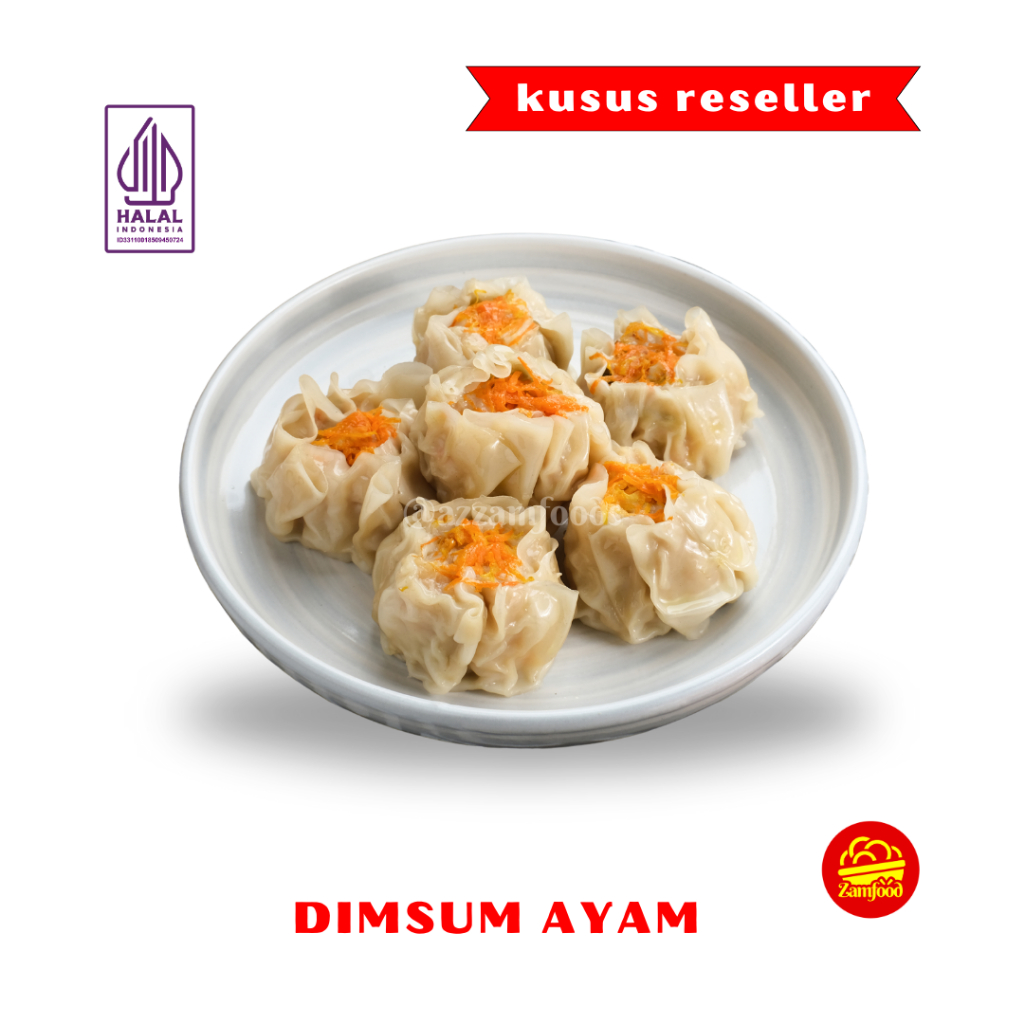 

[ kusus reseller ] Dimsum Ayam isi 8 halal tanpa pengawet