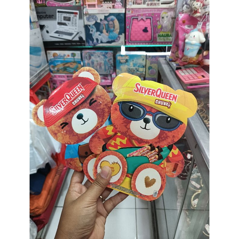 

READY TANPA PO Silverqueen Chunky Bear Valentine Limited Edition chunky 3x26gr