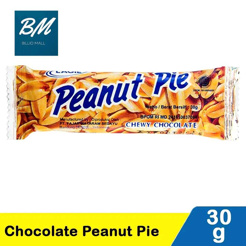 

Lagie Peanut Pie Chewy Chocolate 30gr Cokelat Kacang Tanah