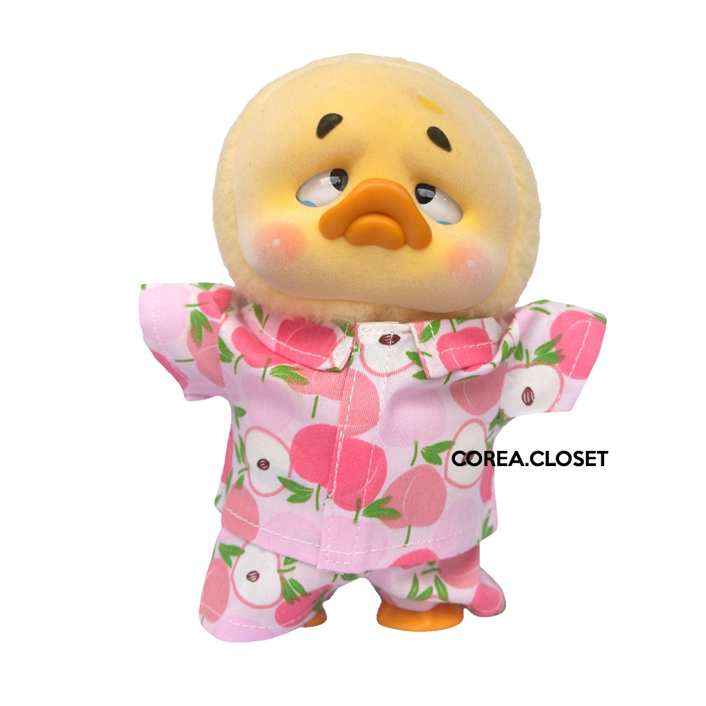 READY STOCK  UPSETDUCK  Upset duck / baby three V3 / manchao / noomi doll CLOTHES - SET KEMEJA DAN C