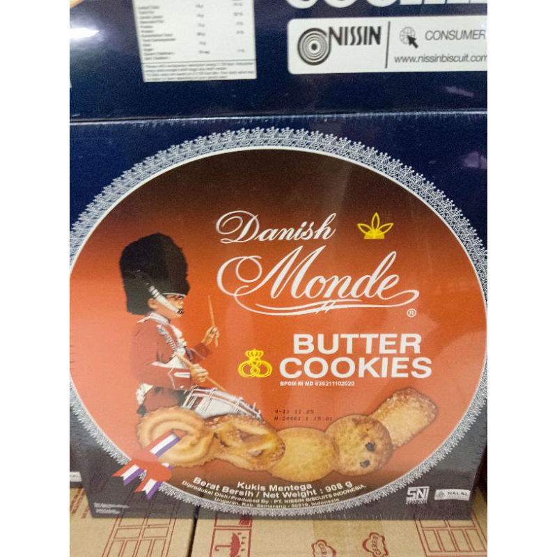 

monde butter cookies 908 gr