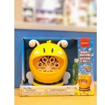 MINISO BEE BUBBLE MACHINE