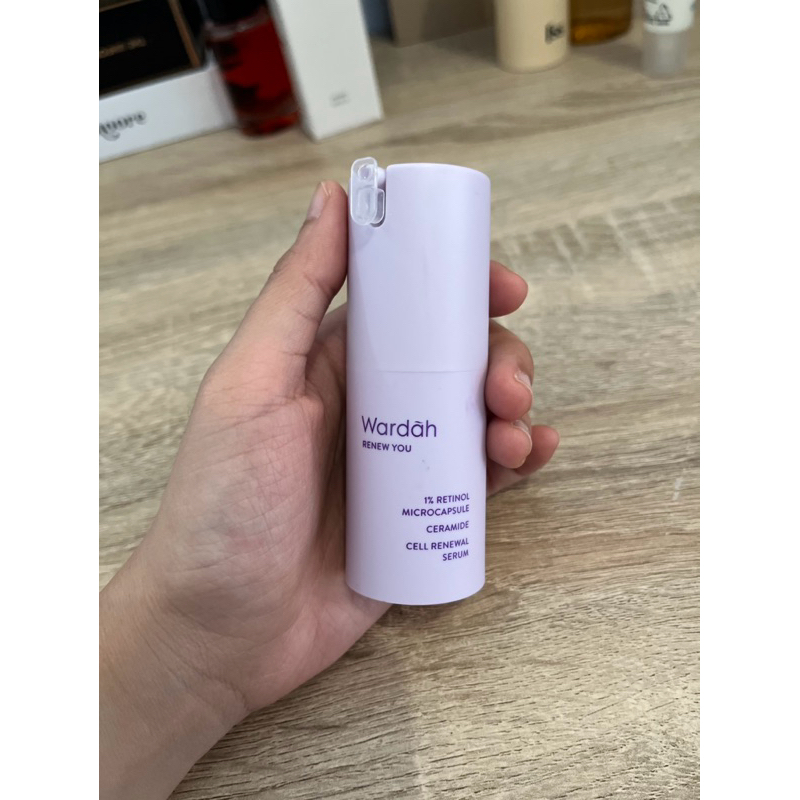 wardah renew retinol serum