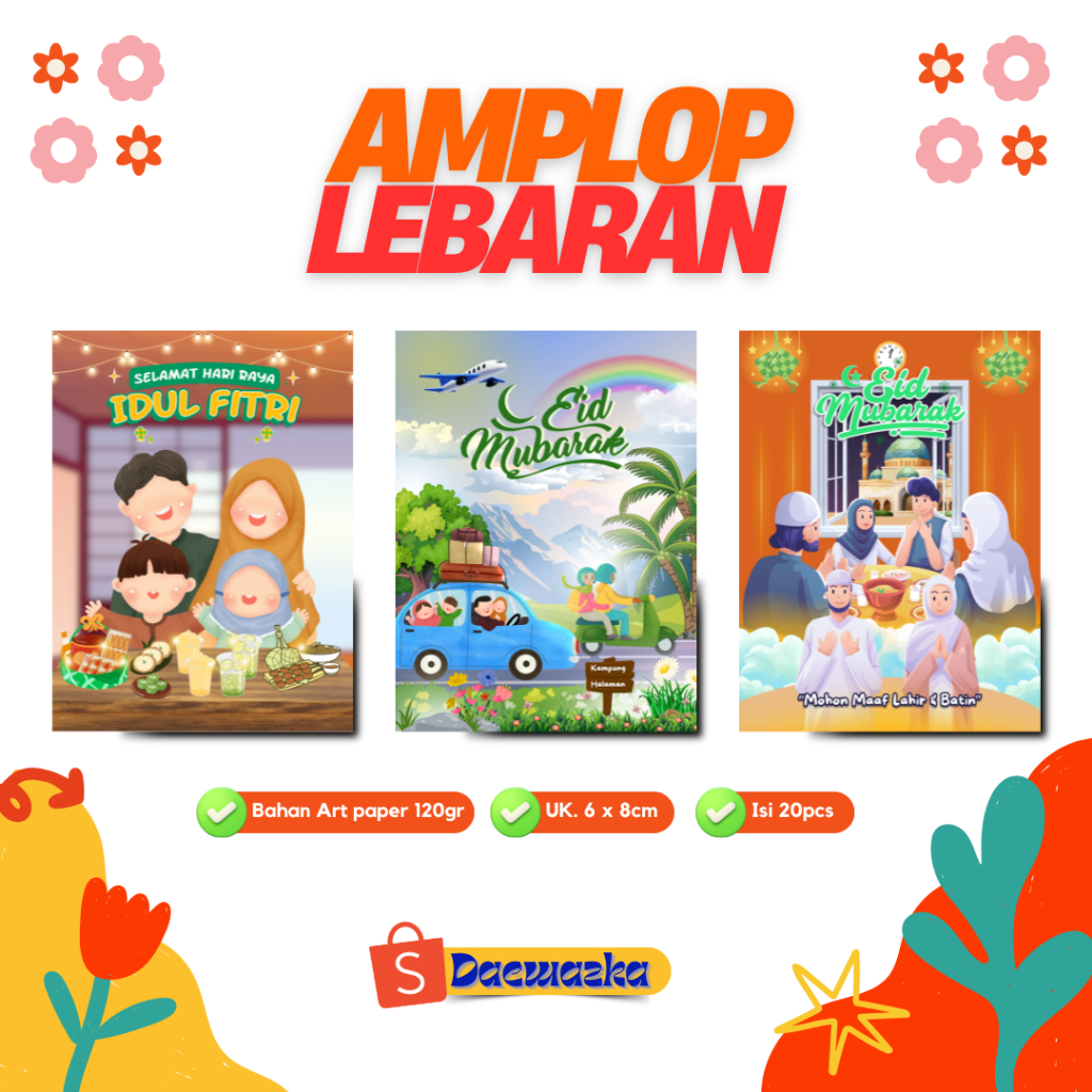 

[Isi 20pcs] Amplop Idul Fitri Amplop Hari Raya Amplop Lebaran 2025 Amplop Lebaran Terlaris Amplop Lebaran Diskon Amplop Lebaran Online Amplop Ucapan Selamat Lebaran Amplop Lebaran Murah & Berkualitas Amplop Lebaran Terbaru Amplop Lebaran Unik & Elegan