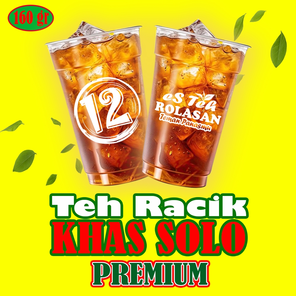 

Teh Racik KHAS SOLO Aroma Ginastel Premium 160 gr