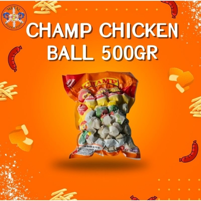 

Champ Bakso Ayam Chicken Ball 500gr